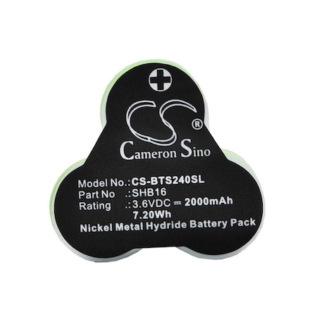 Bsc Preferred Scherna T44 Shaver Replacement Battery CS-BTS240SL.3